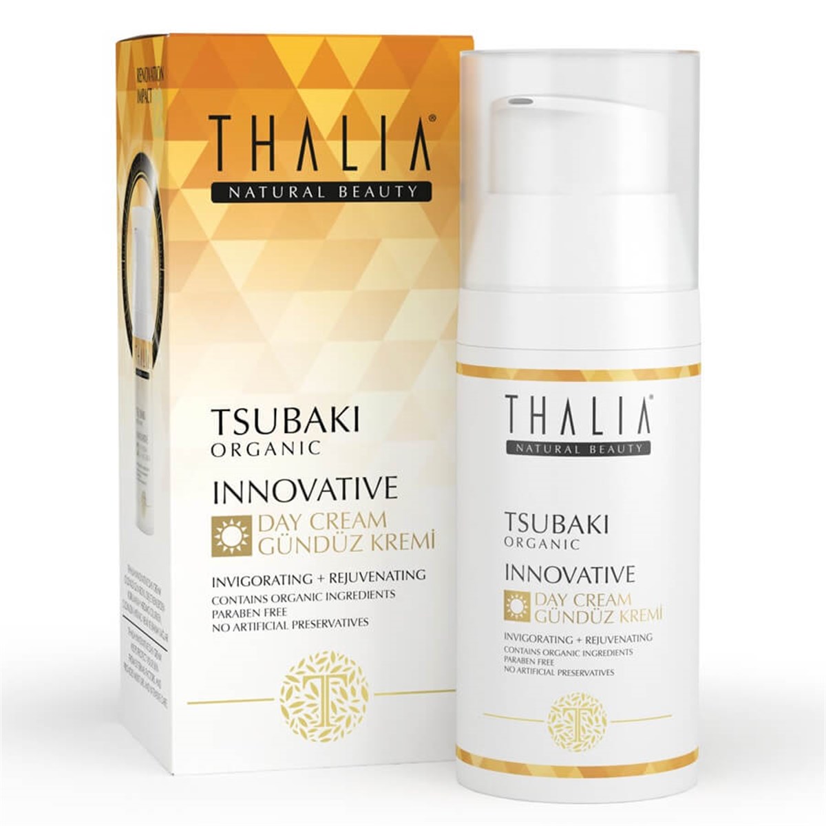 Thalia Organik Innovative Tsubaki Yağlı Gündüz Yüz Bakım Kremi