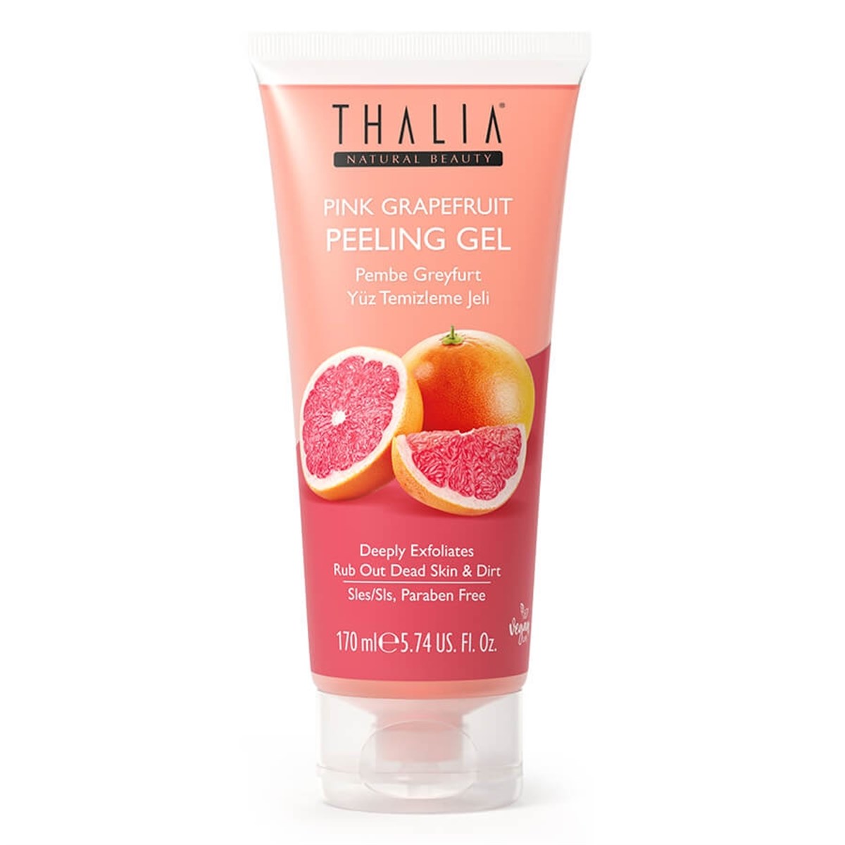 Thalia Pembe Greyfurt Özlü Peeling Jel 170 ml