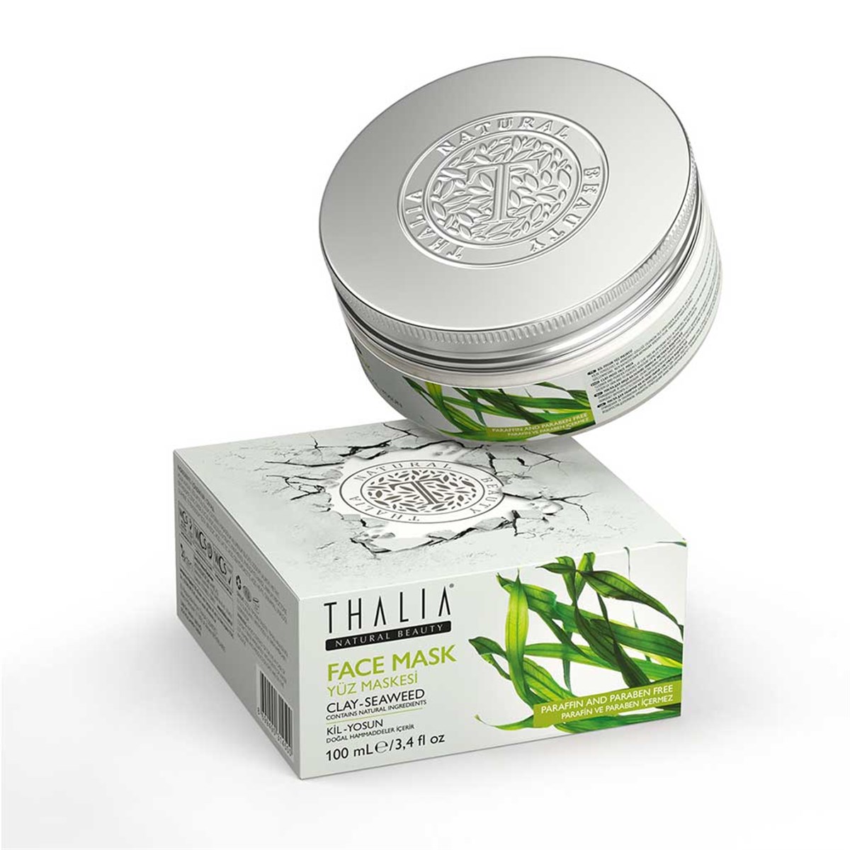 Thalia Yosun Kil Özlü Yüz Maskesi 100 ml (Clay Seaweed Mask)
