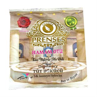 Prenses Hamam Otu (Hamamotu) Tozu Zırnık Tüy Dökücü 200 gr
