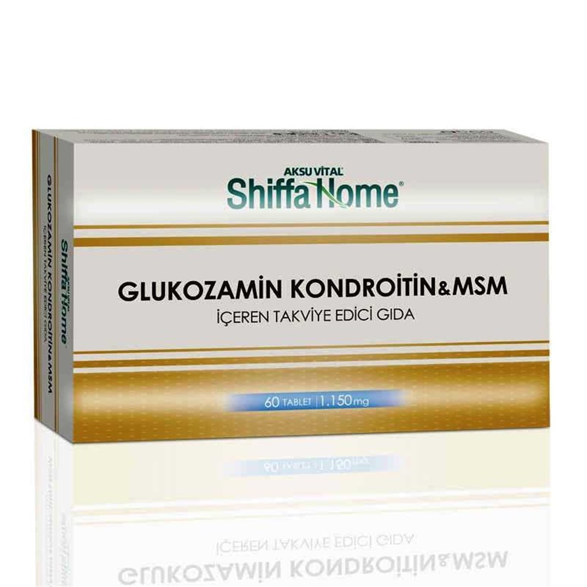 Aksu Vital Glucosamine Chondroitin & Msm 1150 mg 60 Tablet