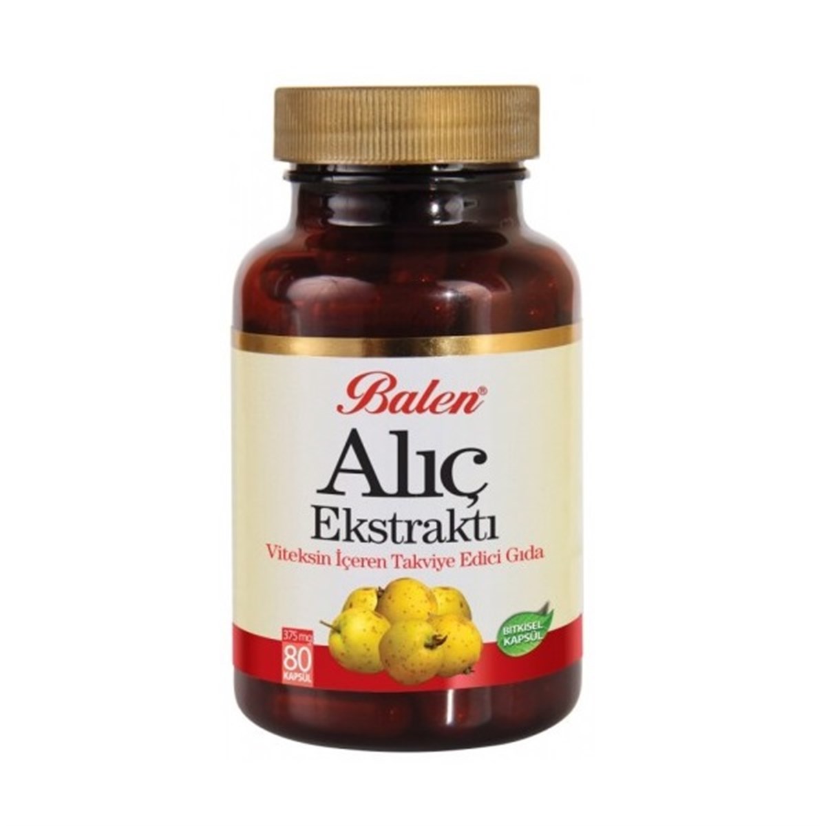 Balen Alıç Meyvesi Ekstraktı 375 Mg 100 Kapsül