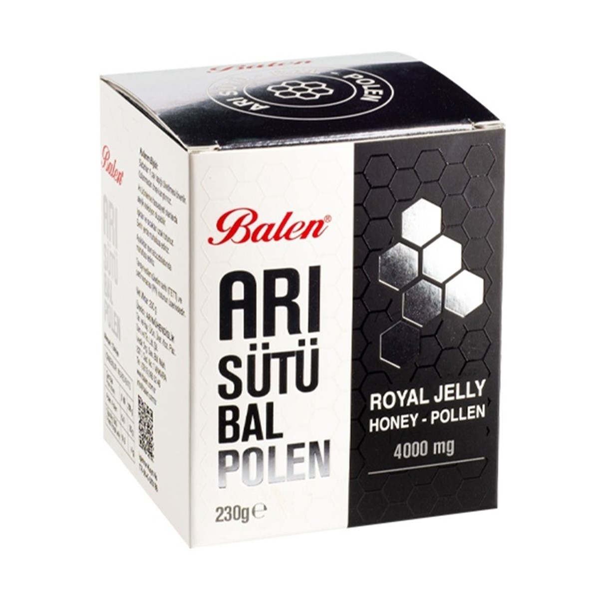 Balen Bal & Polen & Arı Sütü Karışımı 4000 Mg 230 Gr