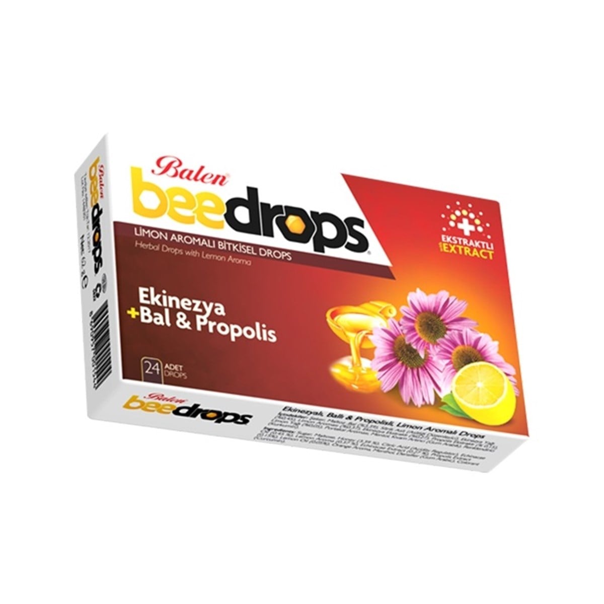 Balen Beedrops Ekinezya Bal Propolis Limon Aromalı Drops