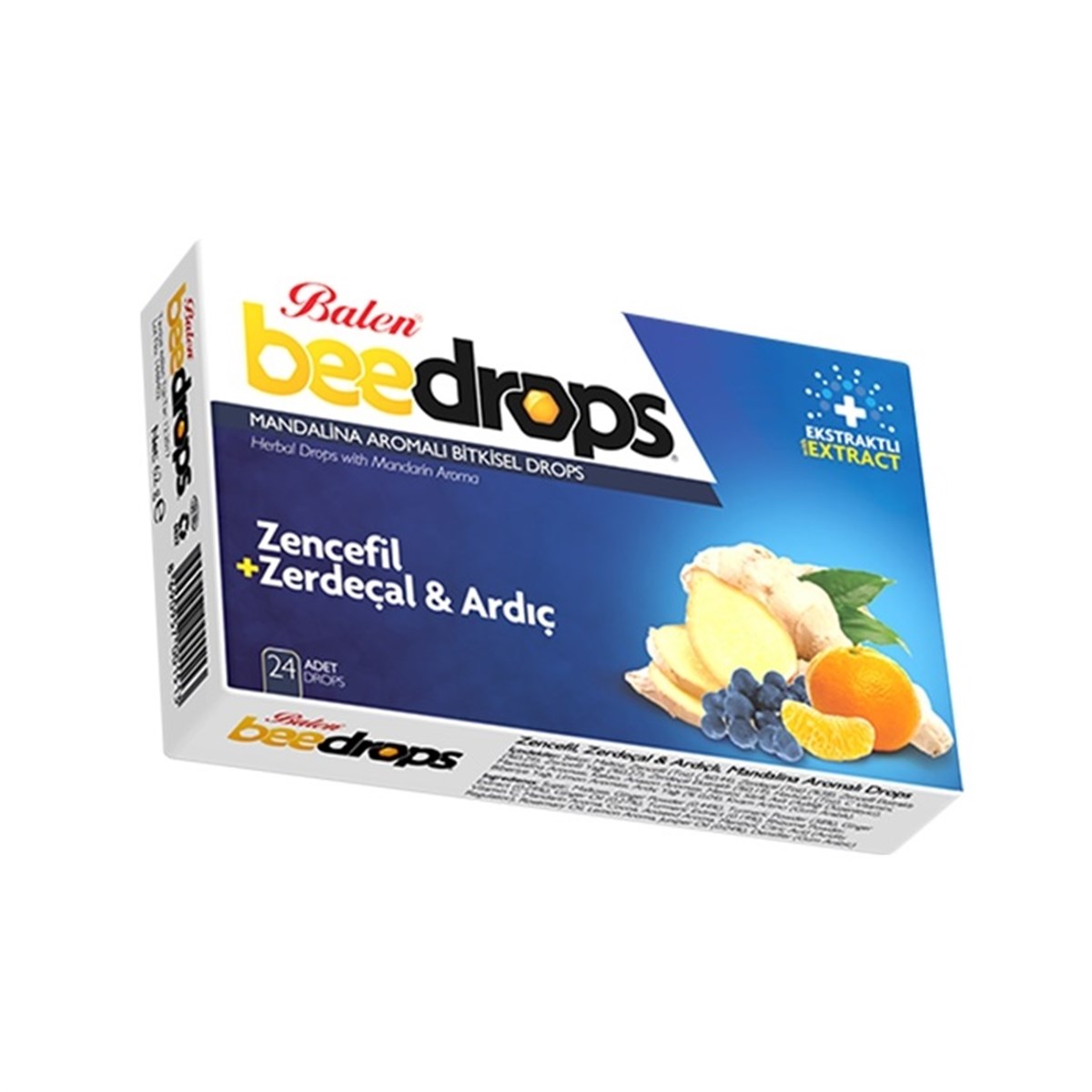 Balen Beedrops Zencefil Zerdeçal Ardıç Mandalina Aromalı Drops