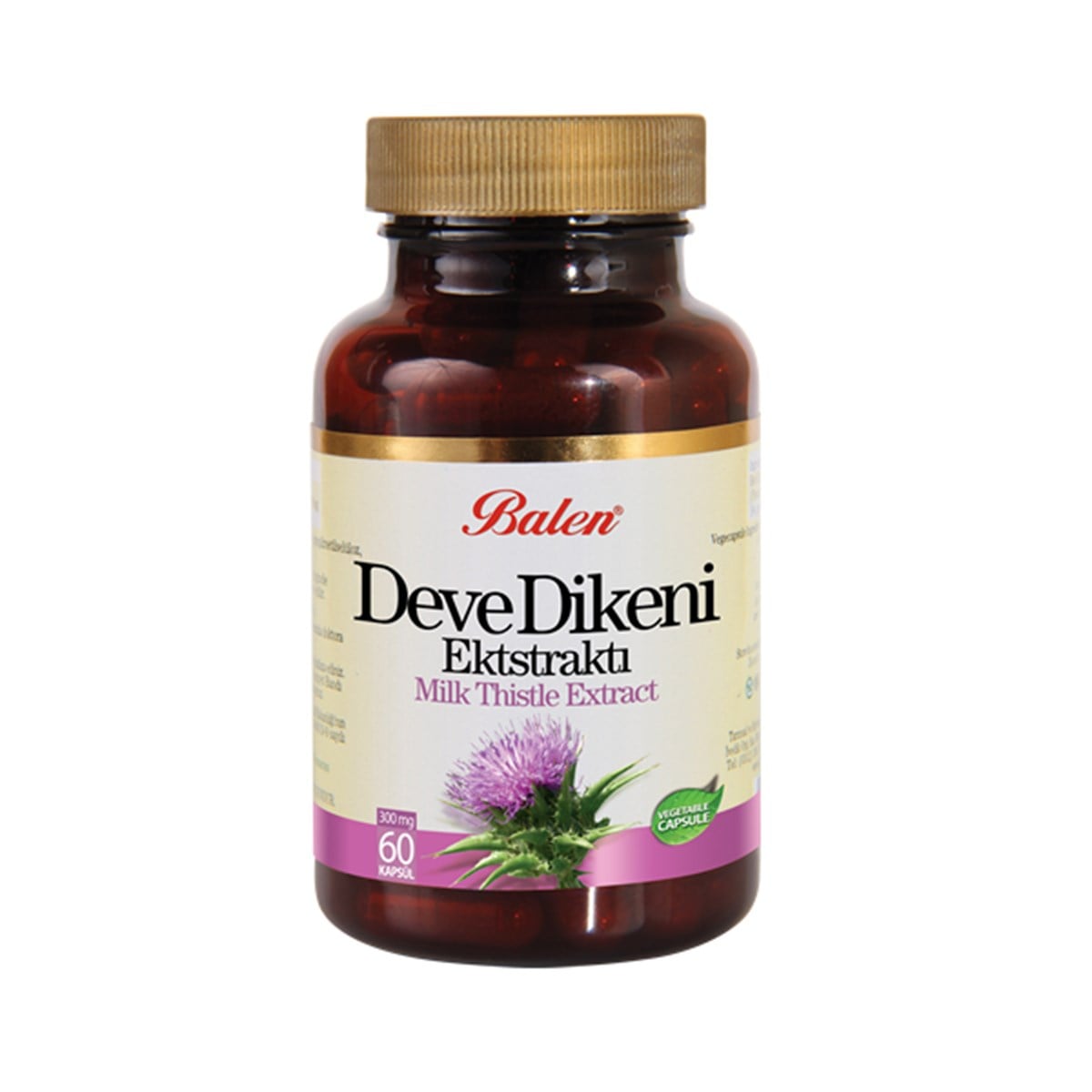 Balen Deve Dikeni Ekstraktı 375 mg 60 Kapsül