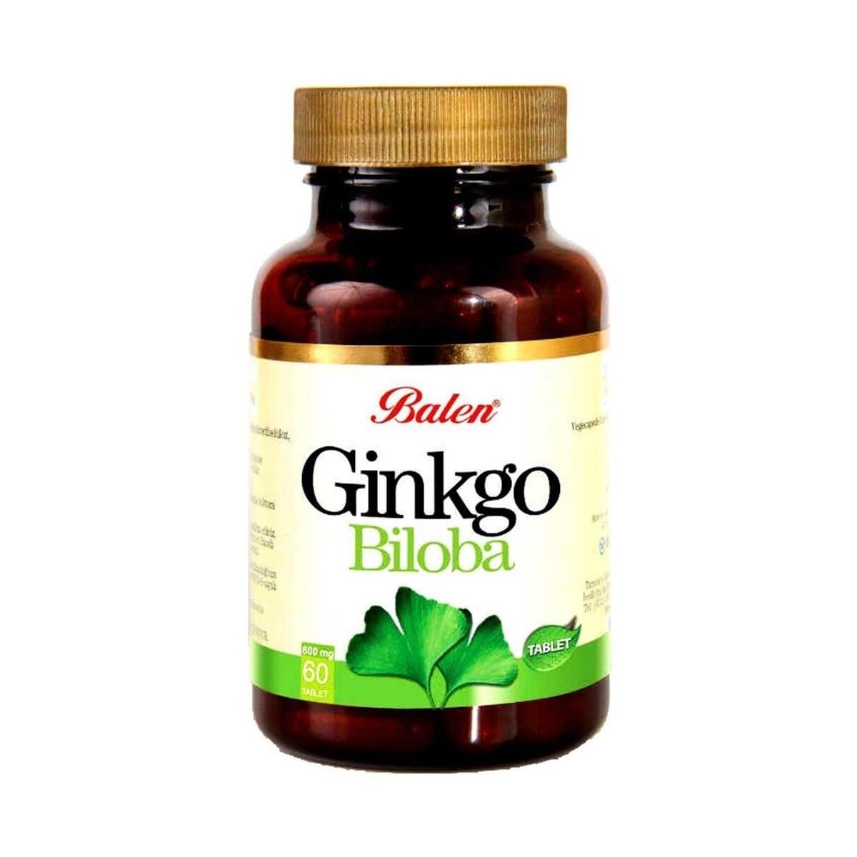 Balen Ginkgo Biloba Tablet 600 mg 60 Kapsül