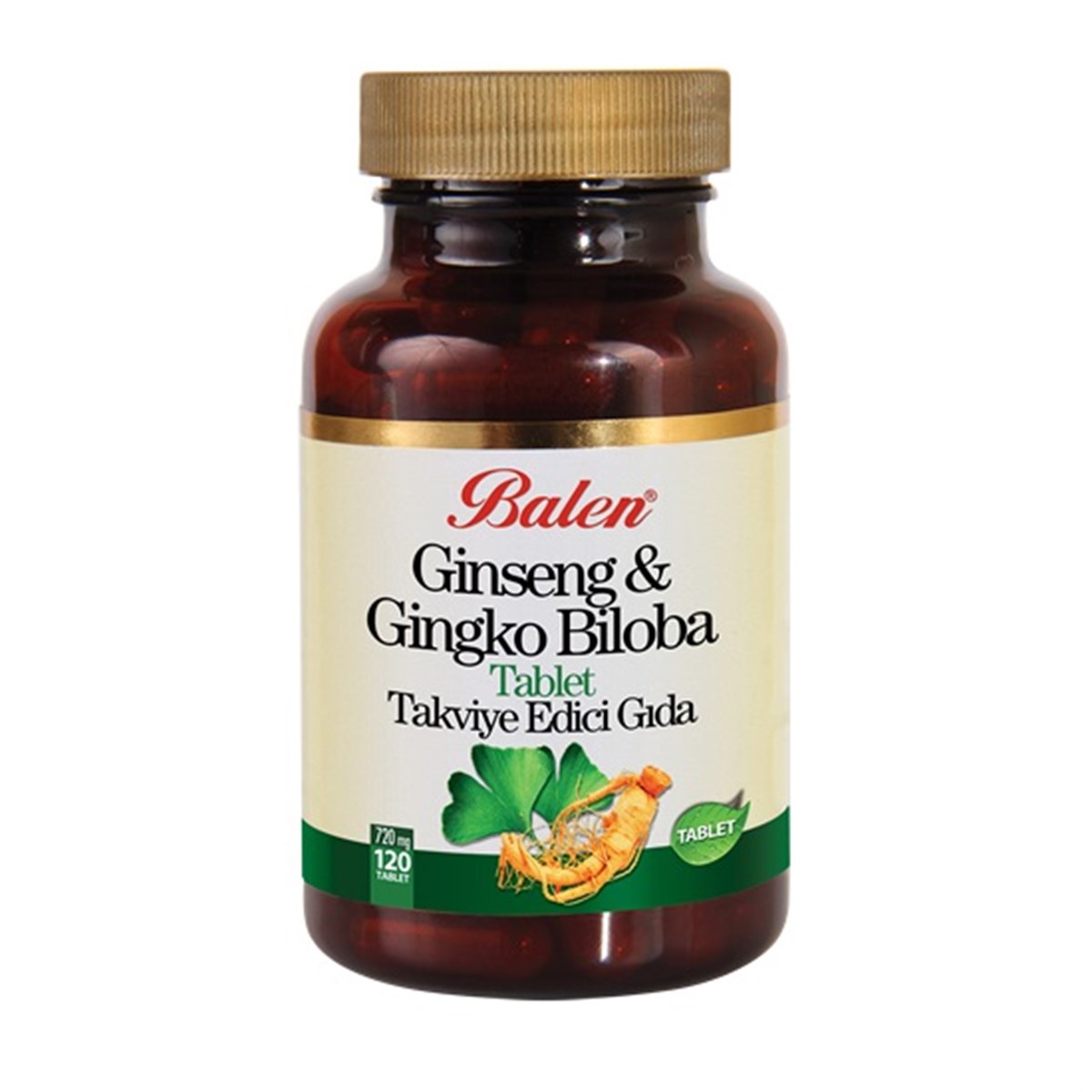 Balen Ginseng & Ginkgo Biloba 720 mg 120 Tablet