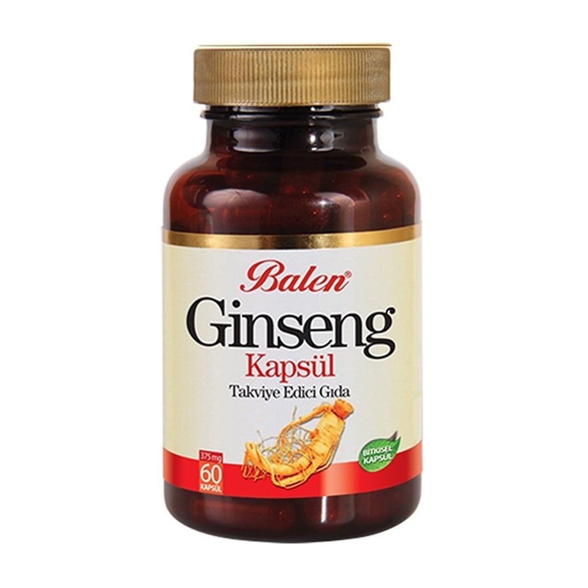 Balen Kırmızı Ginseng Kapsül 375 mg 60 Kapsül
