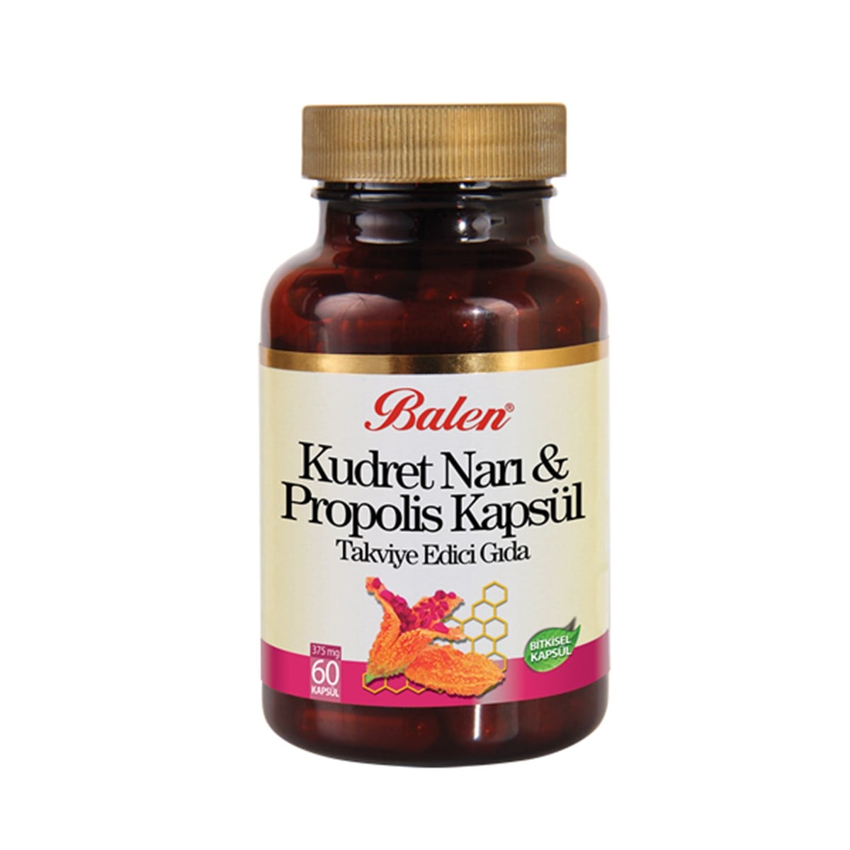 Balen Kudret Narı Propolis 375 Mg 60 Kapsül