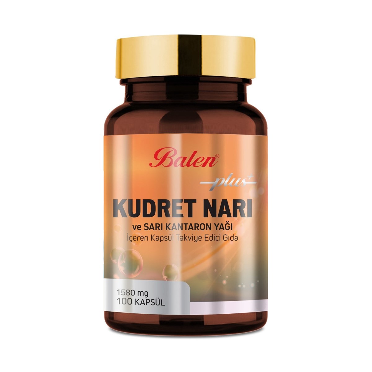 Balen Kudret Narı ve Sarı Kantaron Yağı 1580 Mg 100 Kapsül
