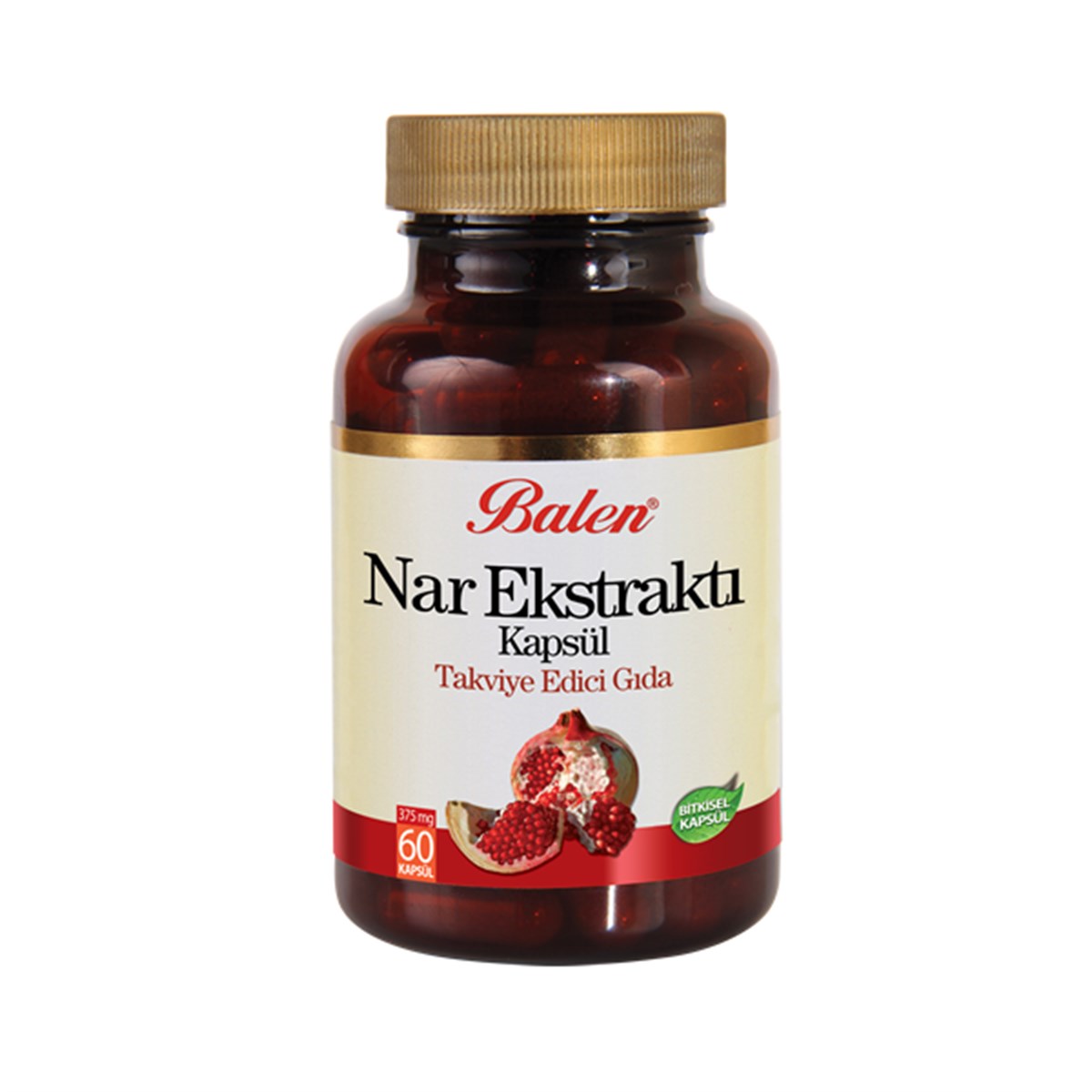 Balen Nar Ekstraktı 375 Mg 60 Kapsül