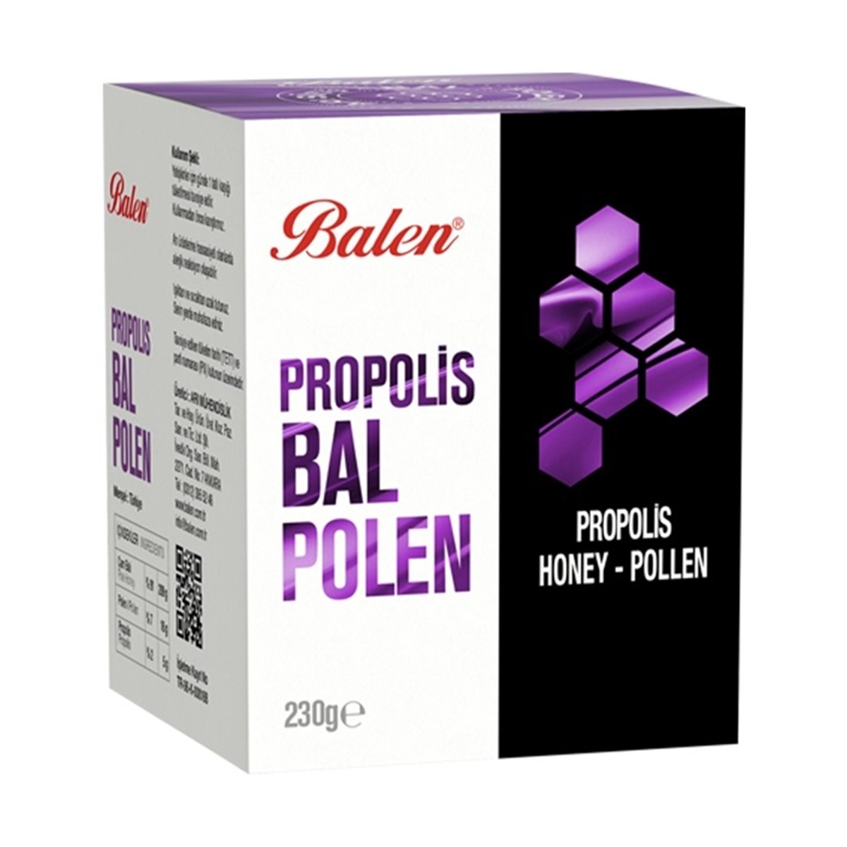 Balen Propolis Bal Polen Karışımı 230 gr 