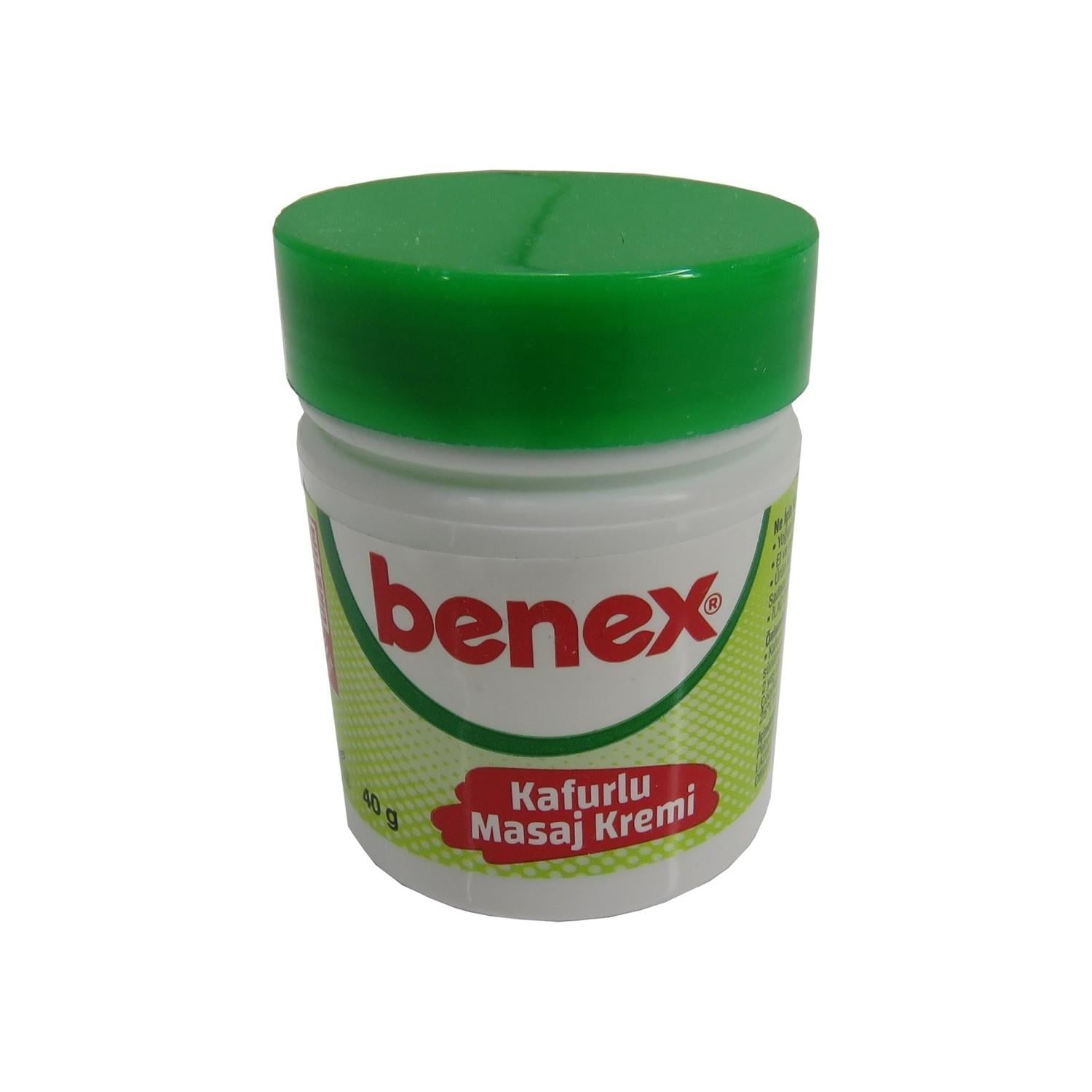 Benex Kafurlu Masaj Kremi 40 gr