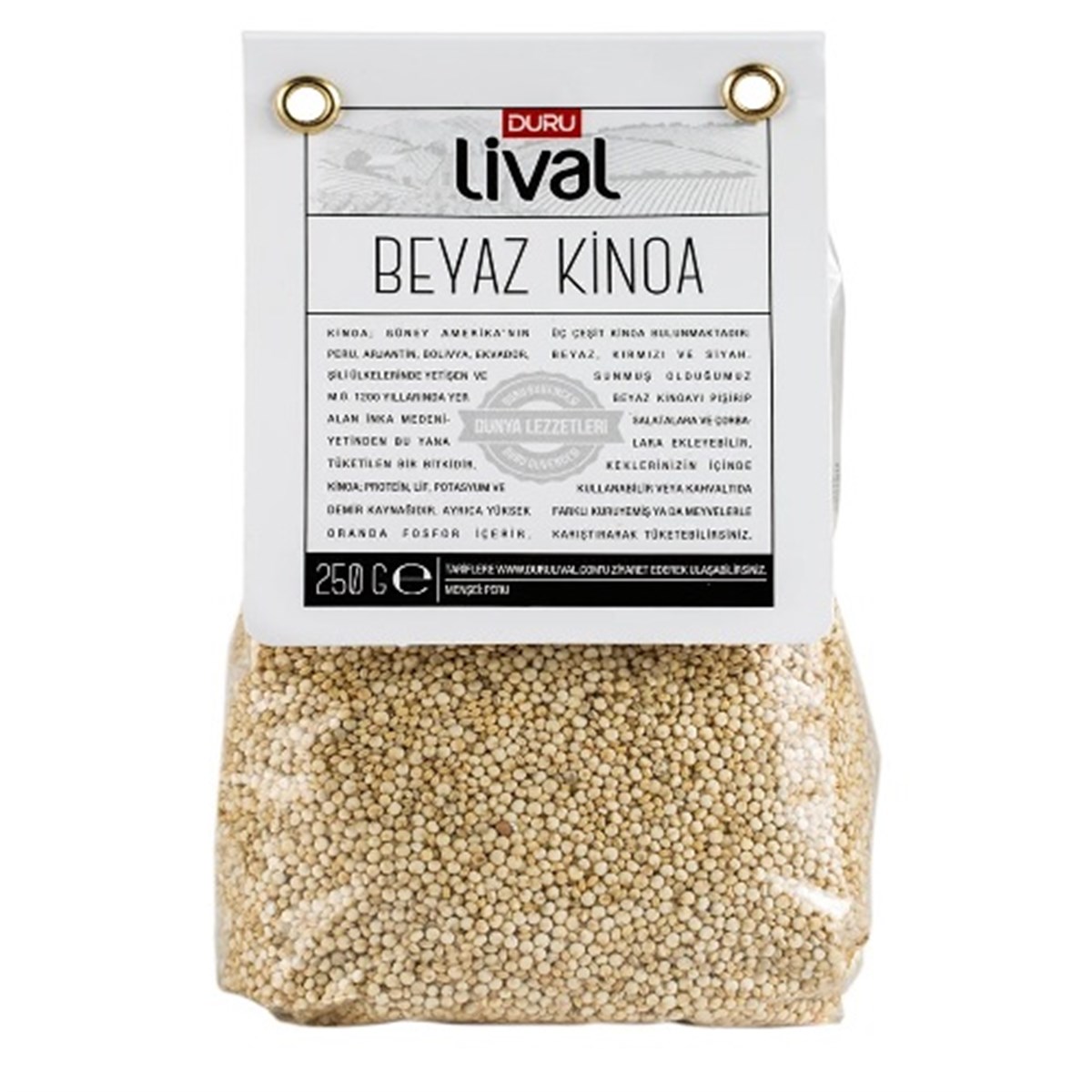 Beyaz Kinoa 250 Gram