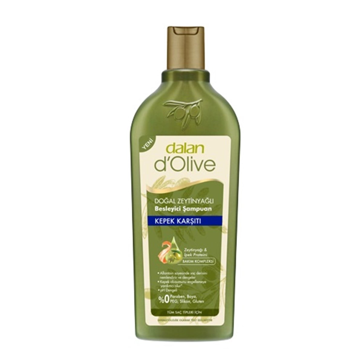 Dalan D'Olive Doğal Zeytinyağlı Kepek Karşıtı Besleyici Şampuan 400 ml