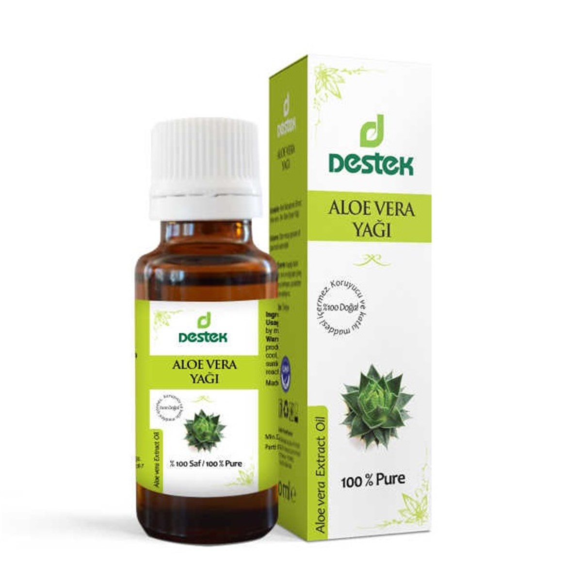Destek Aloe Vera Yağı 20 ml