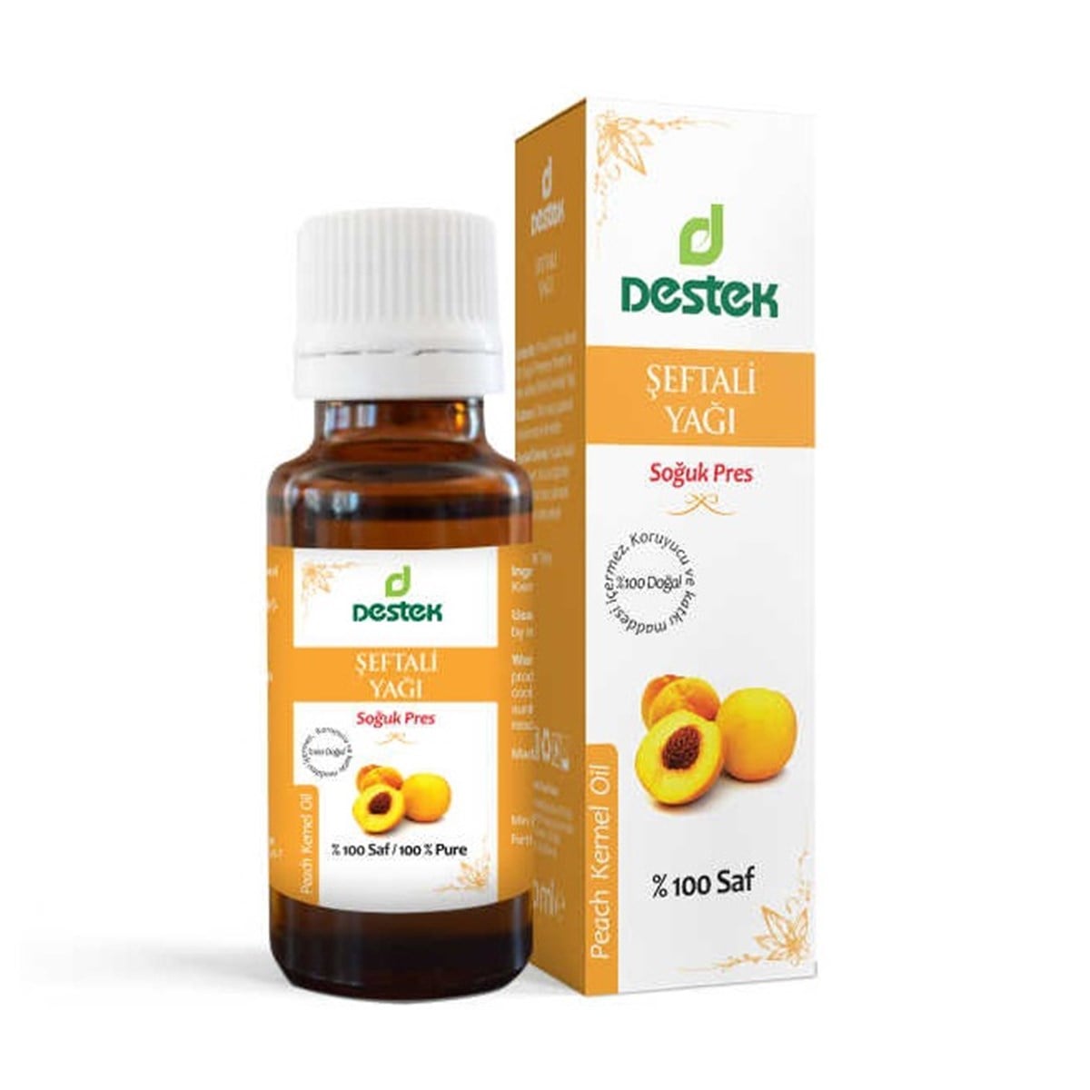 Destek Şeftali Yağı 20 ml
