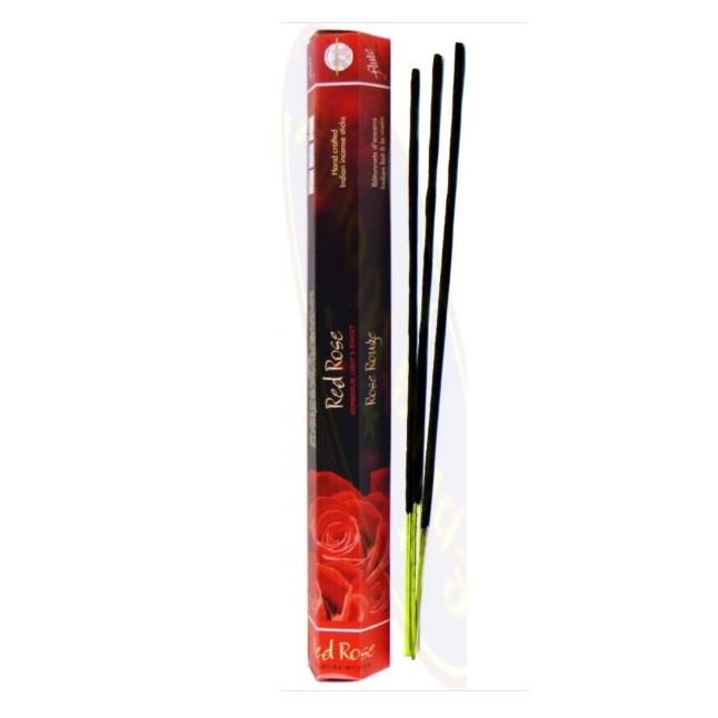 Flute Kırmızı Gül Tütsü 20 Adet (Red Rose İncense Sticks)
