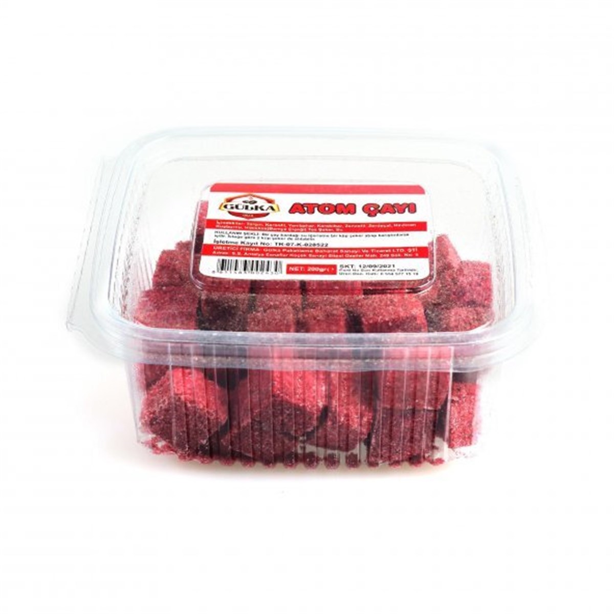 Gülka Atom Çayı 190 gr (Şeffaf Kutu)