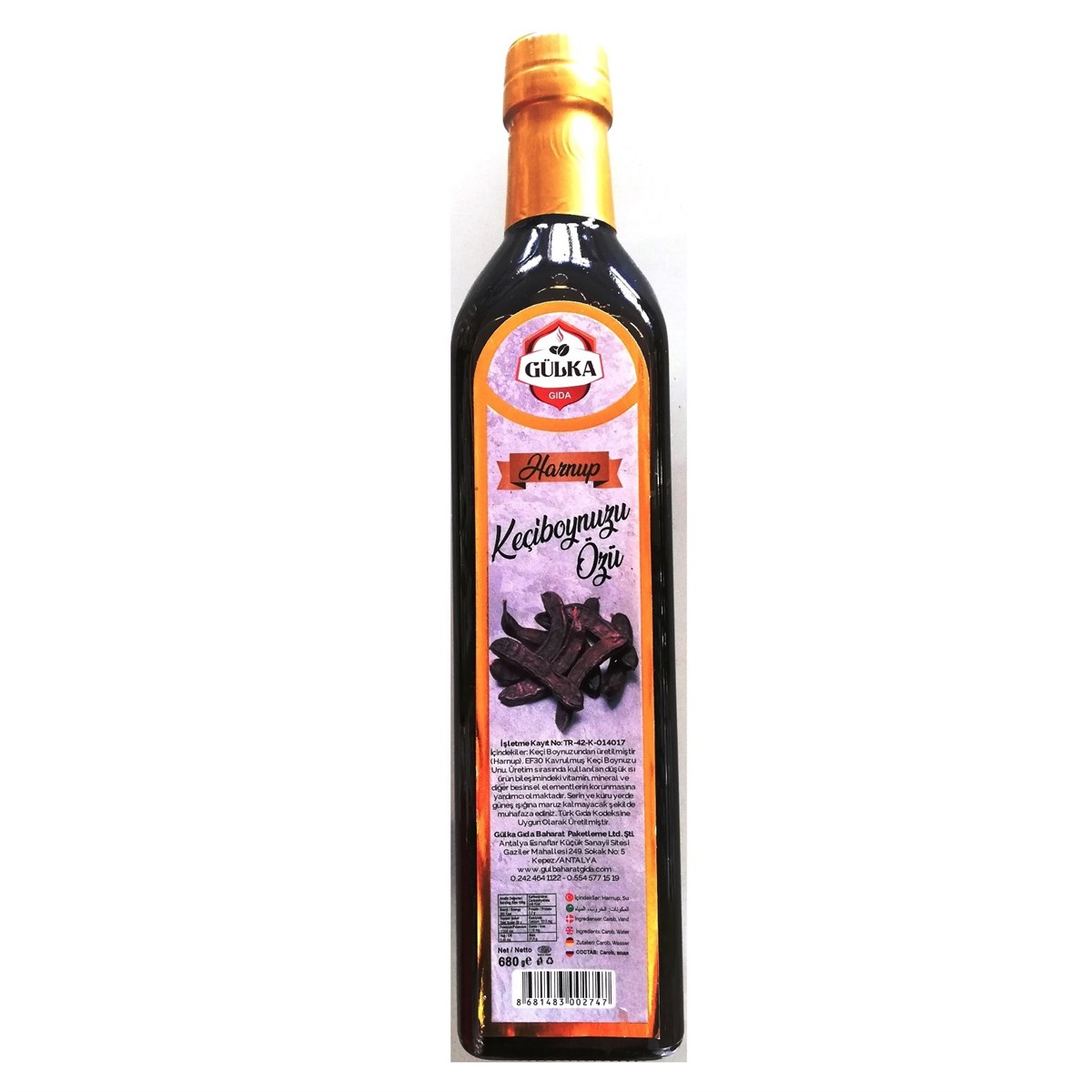 Gülka Keçiboynuzu Özü 680 gr