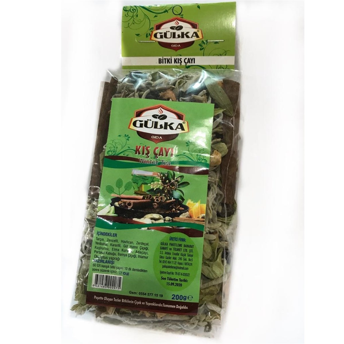 Gülka Kış Çayı 200 Gram