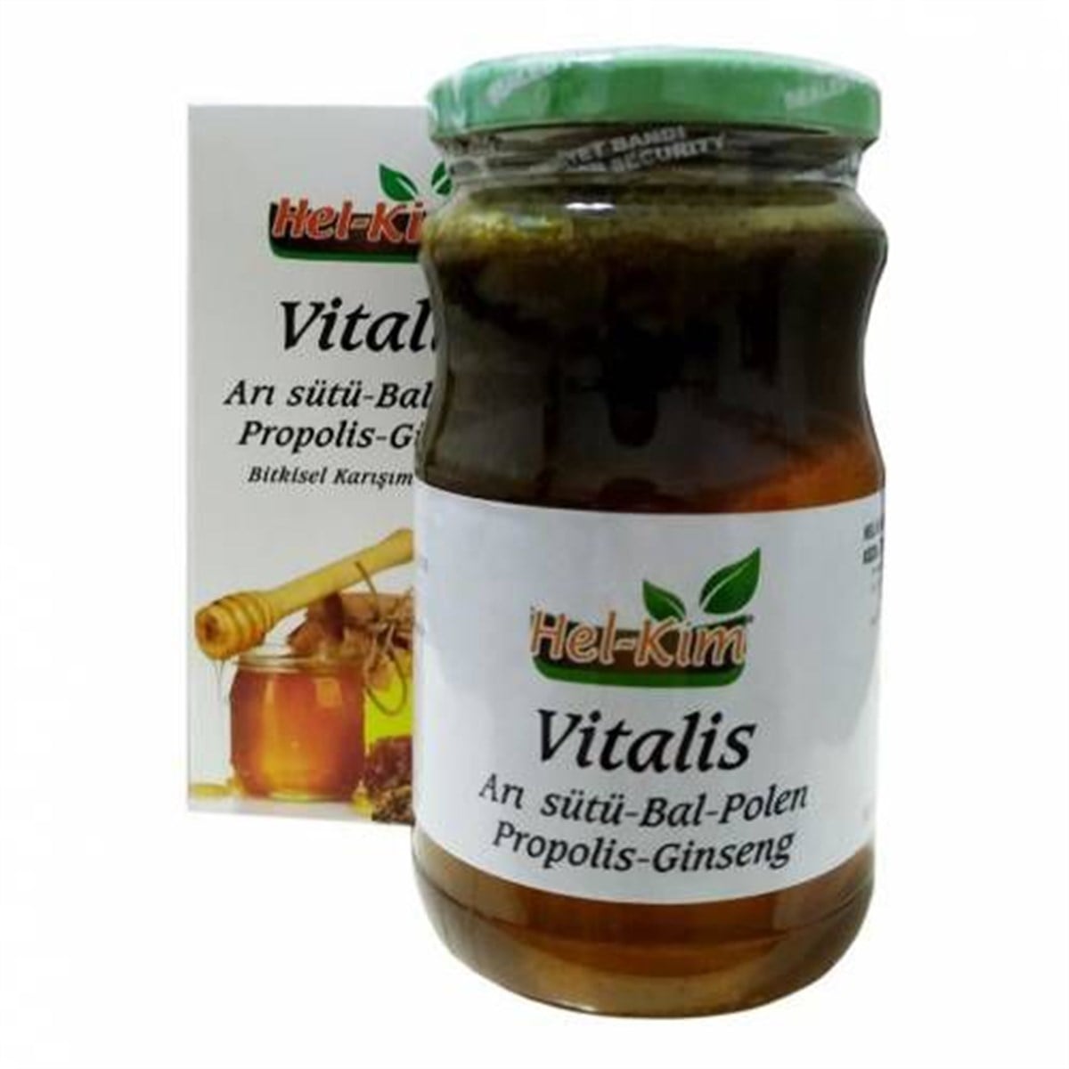 Hel-Kim Vitalis Arı Sütü Polen Bal Propolis Ginseng Macun 420 gr