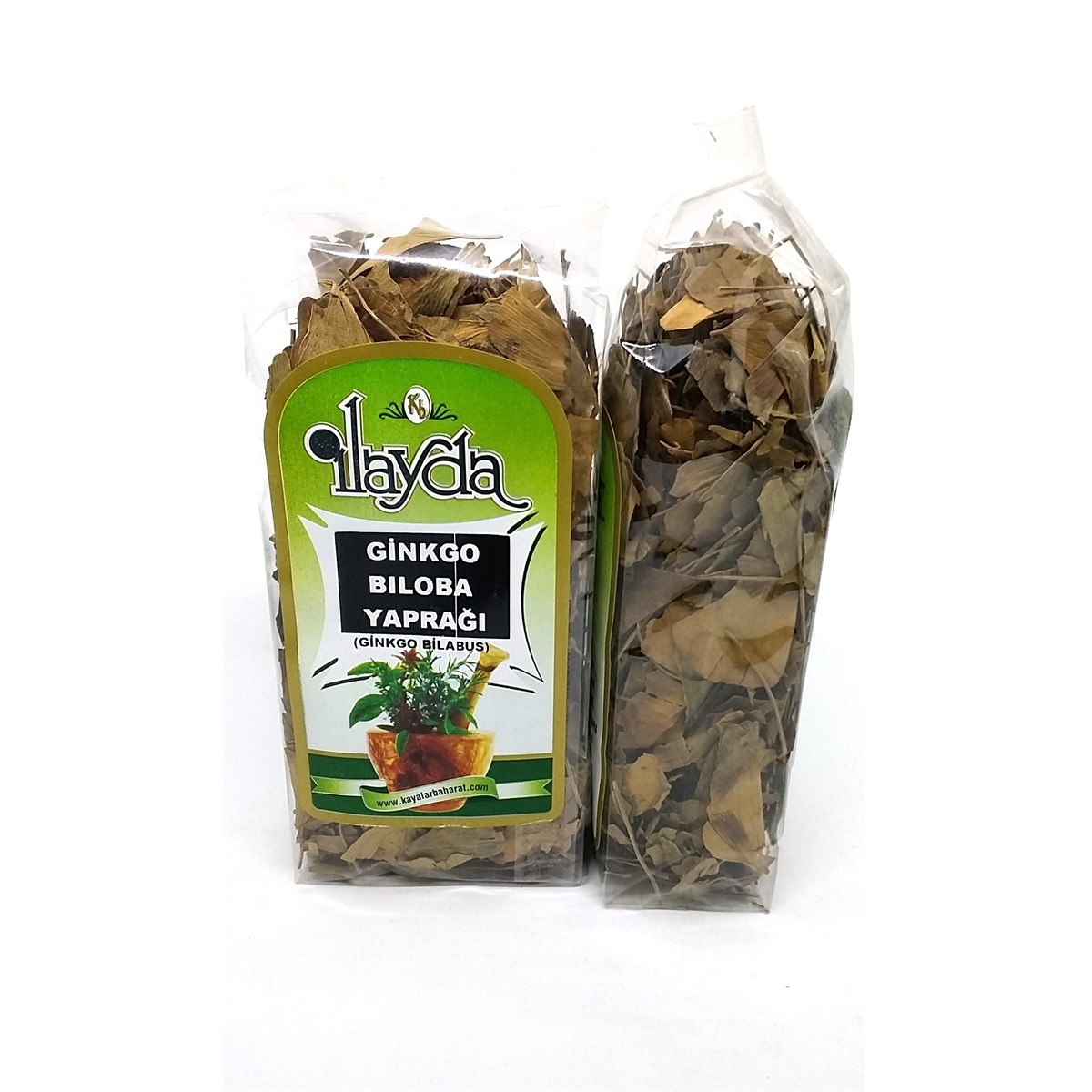 İlayda Ginkgo Biloba Mabet Ağacı Yaprağı (Ginkgo Bilobus)