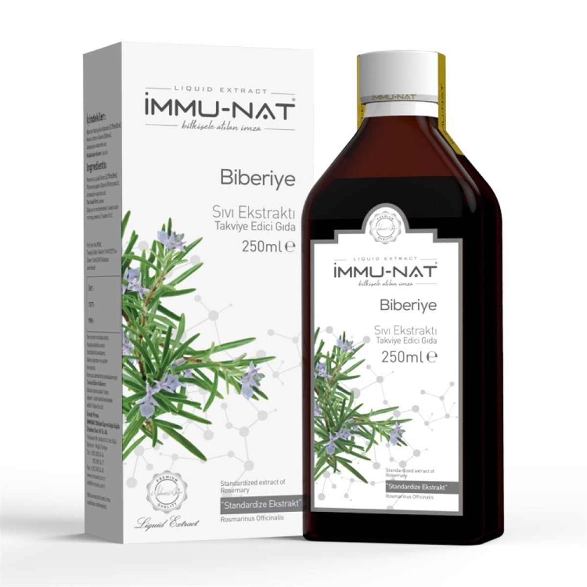 İmmunat Biberiye Ekstraktı 250 ml
