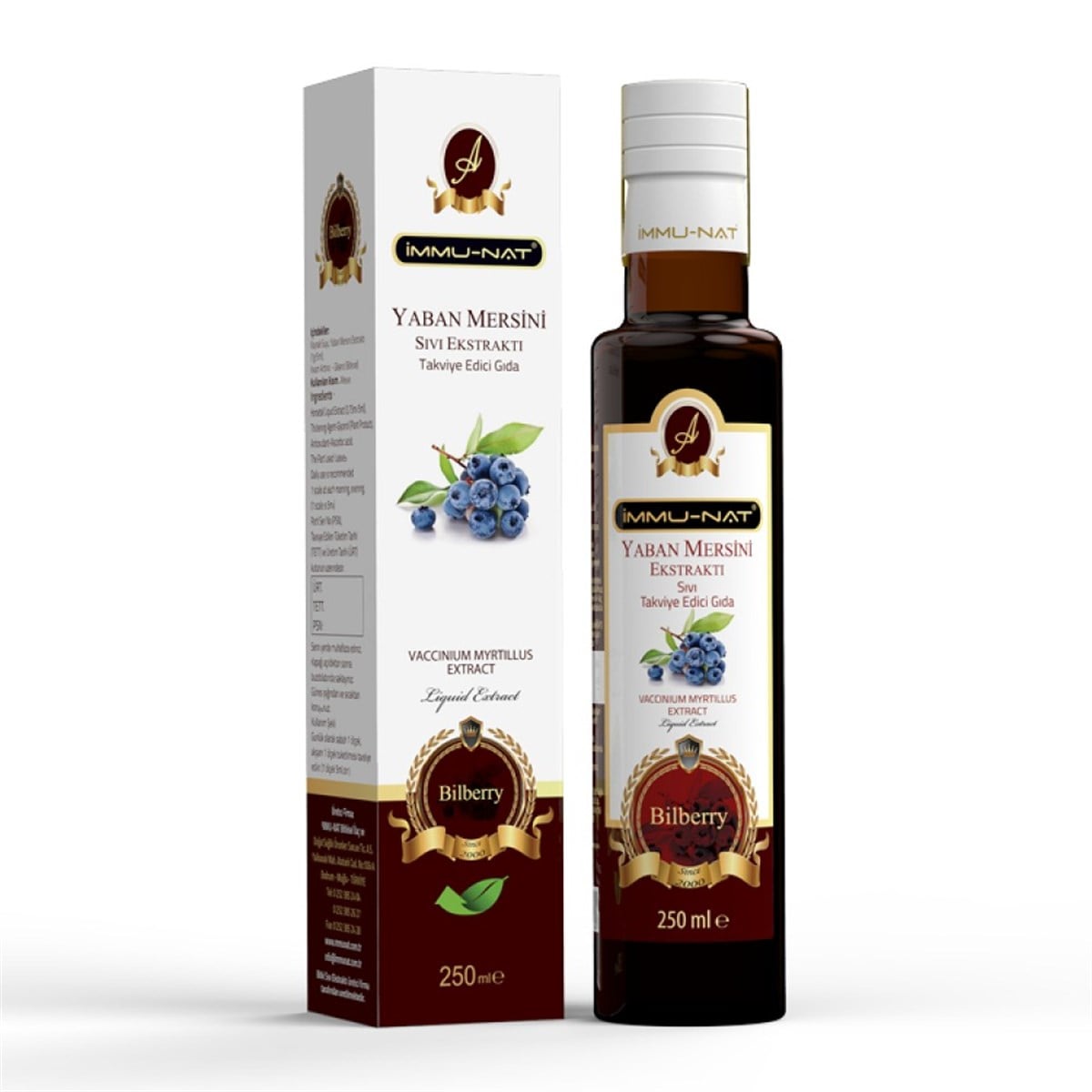 İmmunat Yaban Mersini Ekstraktı 250 ml