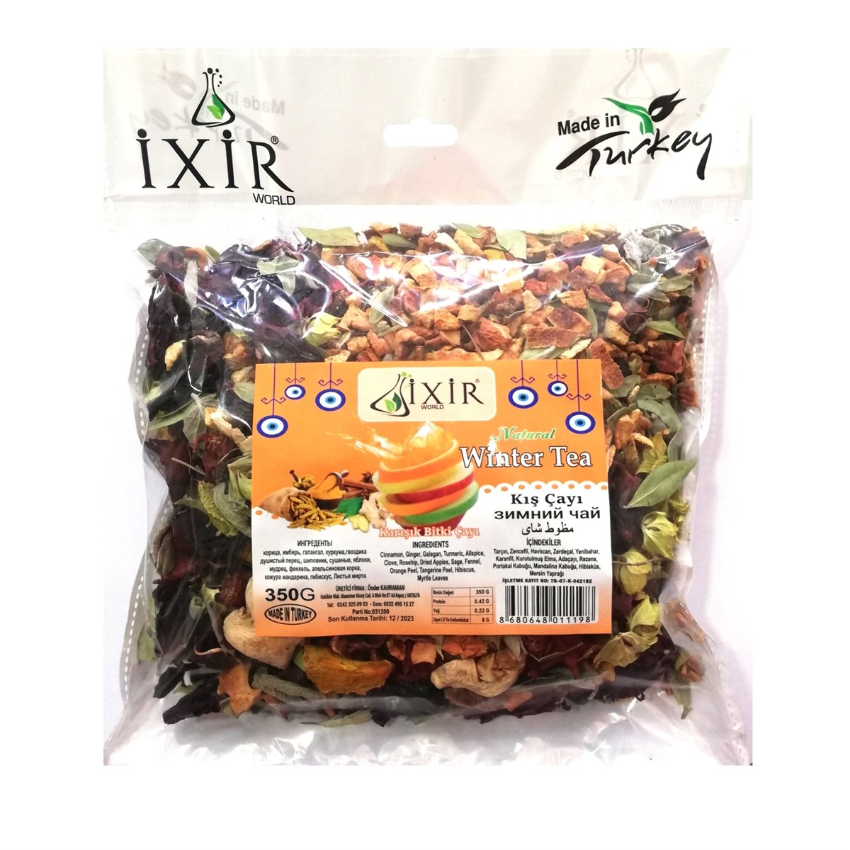 İxir Kış Çayı 350 gr (Mix Tea)