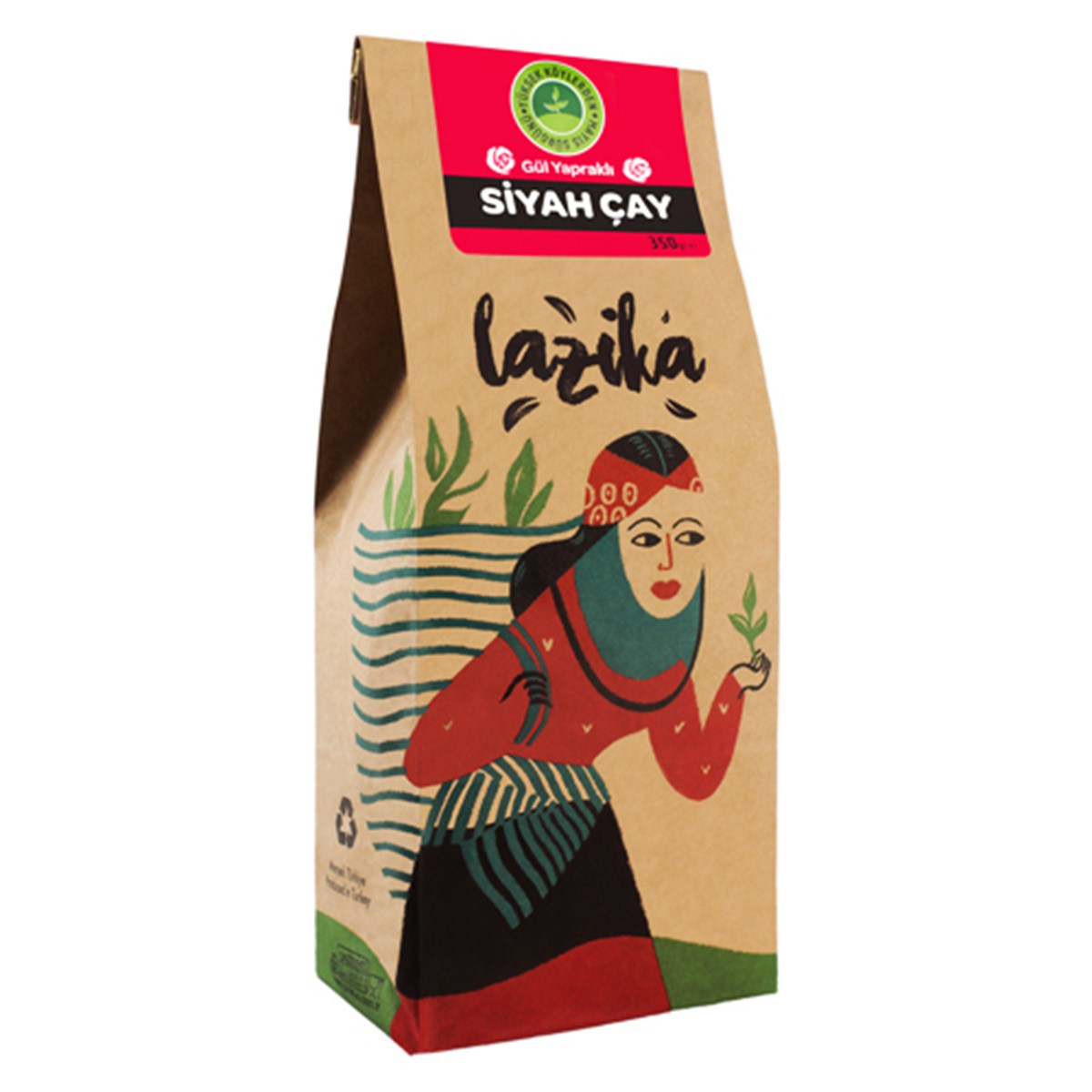 Lazika Güllü Siyah Çay 350 gr