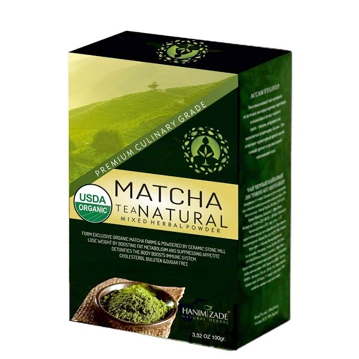 Matcha Tea Natural (Matcha Çayı) 100 Gram