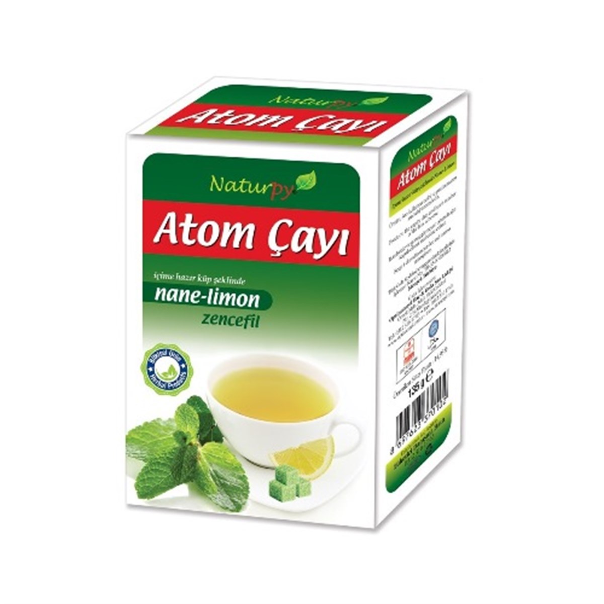 Naturpy Atom Çayı Nane Limon Zencefil 135 Gram