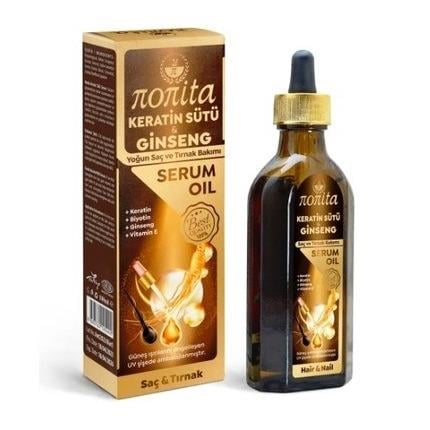 Nonita Keratin Sütü ve Ginseng Serum 100 ml (Yoğun Saç ve Tırnak Bakımı)