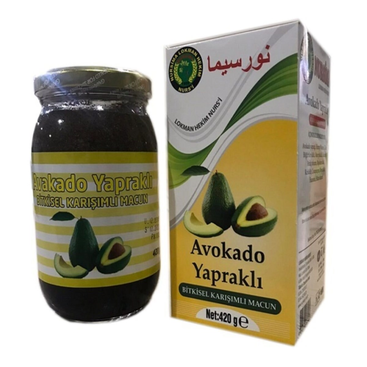 Nursima Avakado Yapraklı Bitkisel Karışımlı Macun 420 Gram