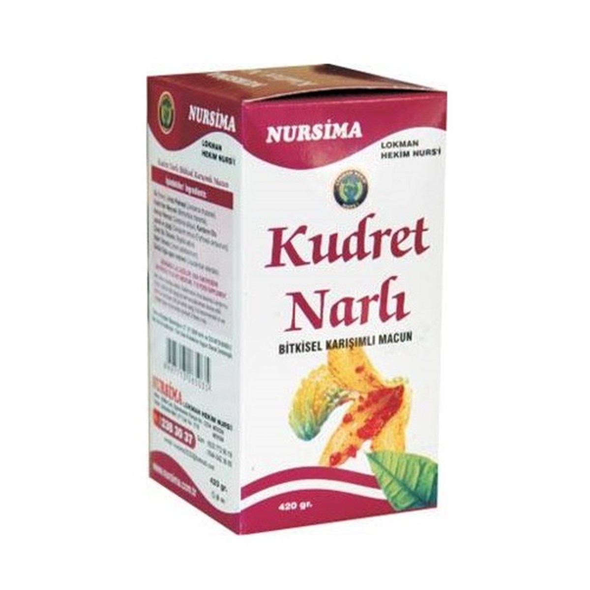 Nursima Kudret Narlı Bitkisel Karışımlı Macun 420 gr
