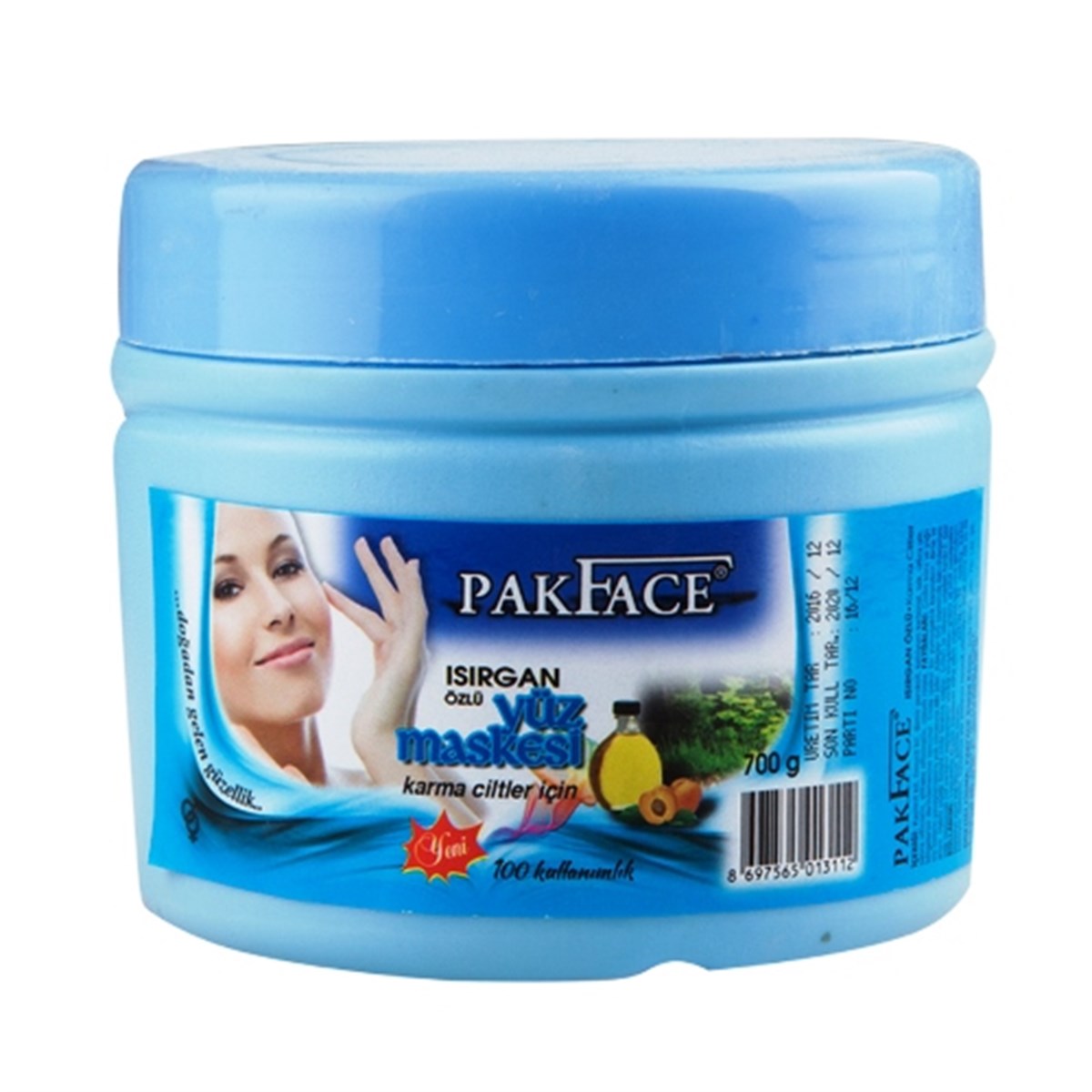 Pakface Isırgan Özlü Kil Maskesi 700 Gram