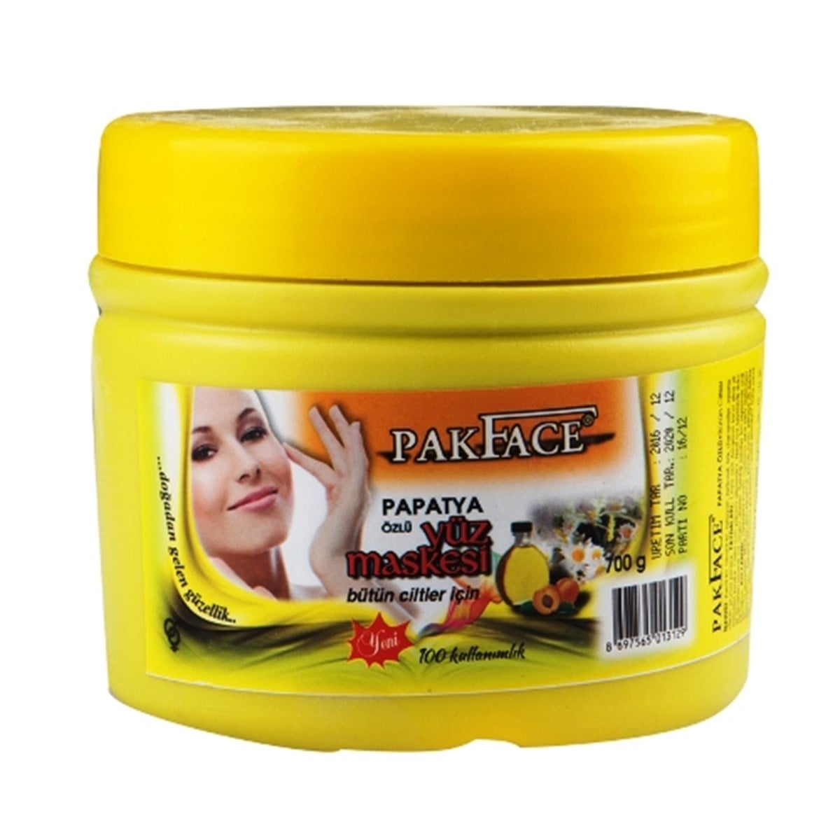 Pakface Papatya Özlü Kil Maskesi 700 Gram