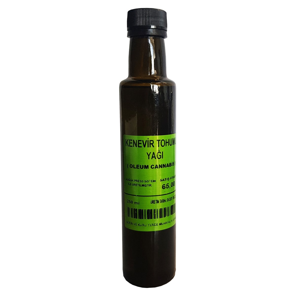 Soğuk Pres Kenevir Tohumu Yağı 250 ml (Hemp Seed Oil)