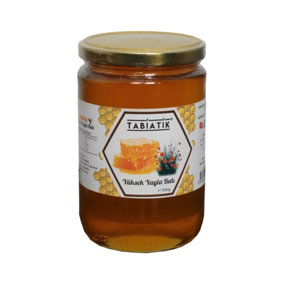Tabiatik Yüksek Yayla Balı 850 gr