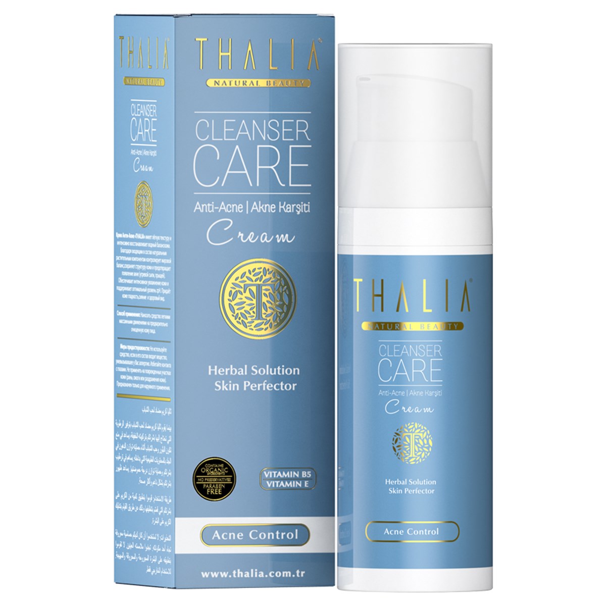 Thalia Akne Karşıtı Krem 50 ml / Paraben içermez