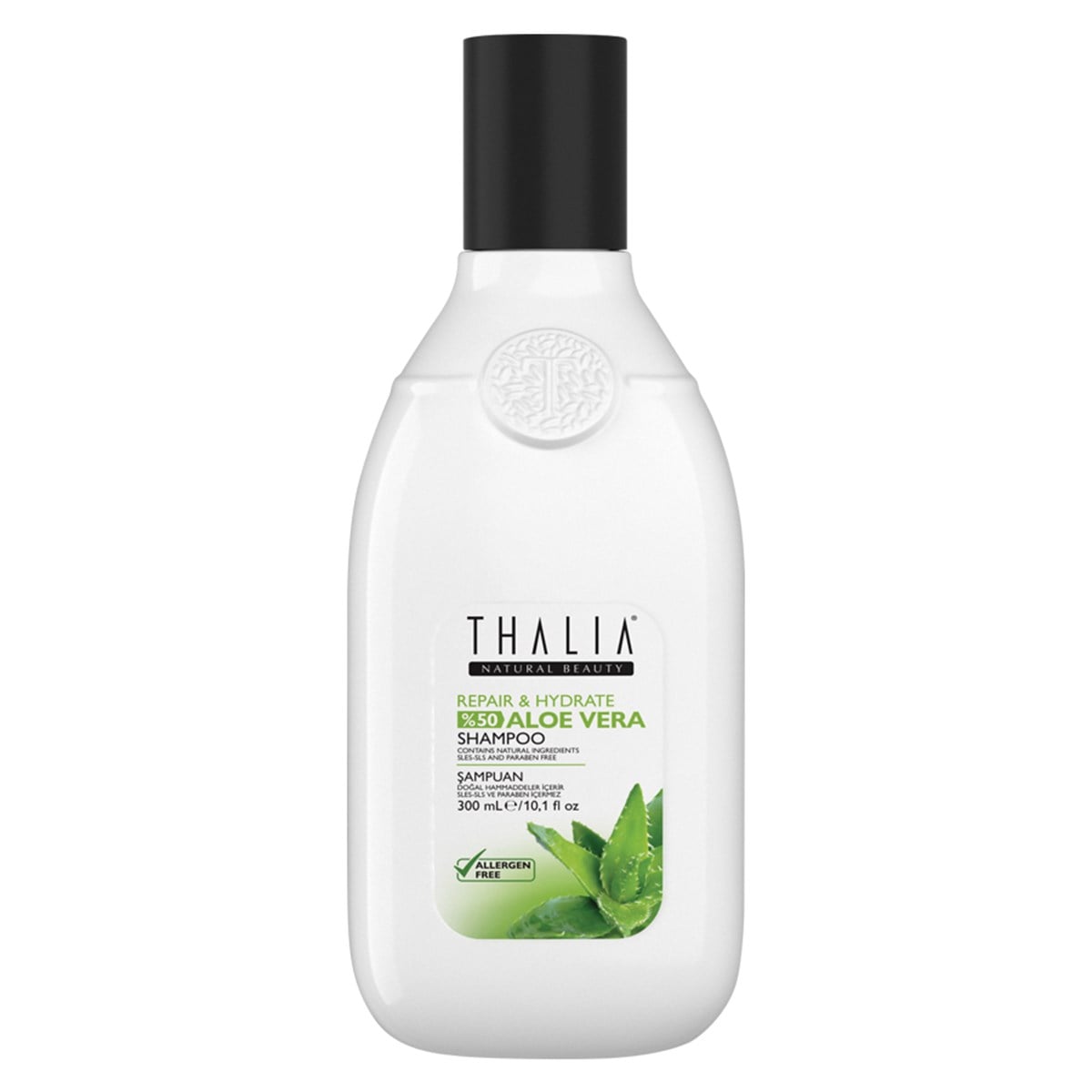 Thalia Aloe Vera Onarıcı ve Nemlendirici Şampuan 300 ml