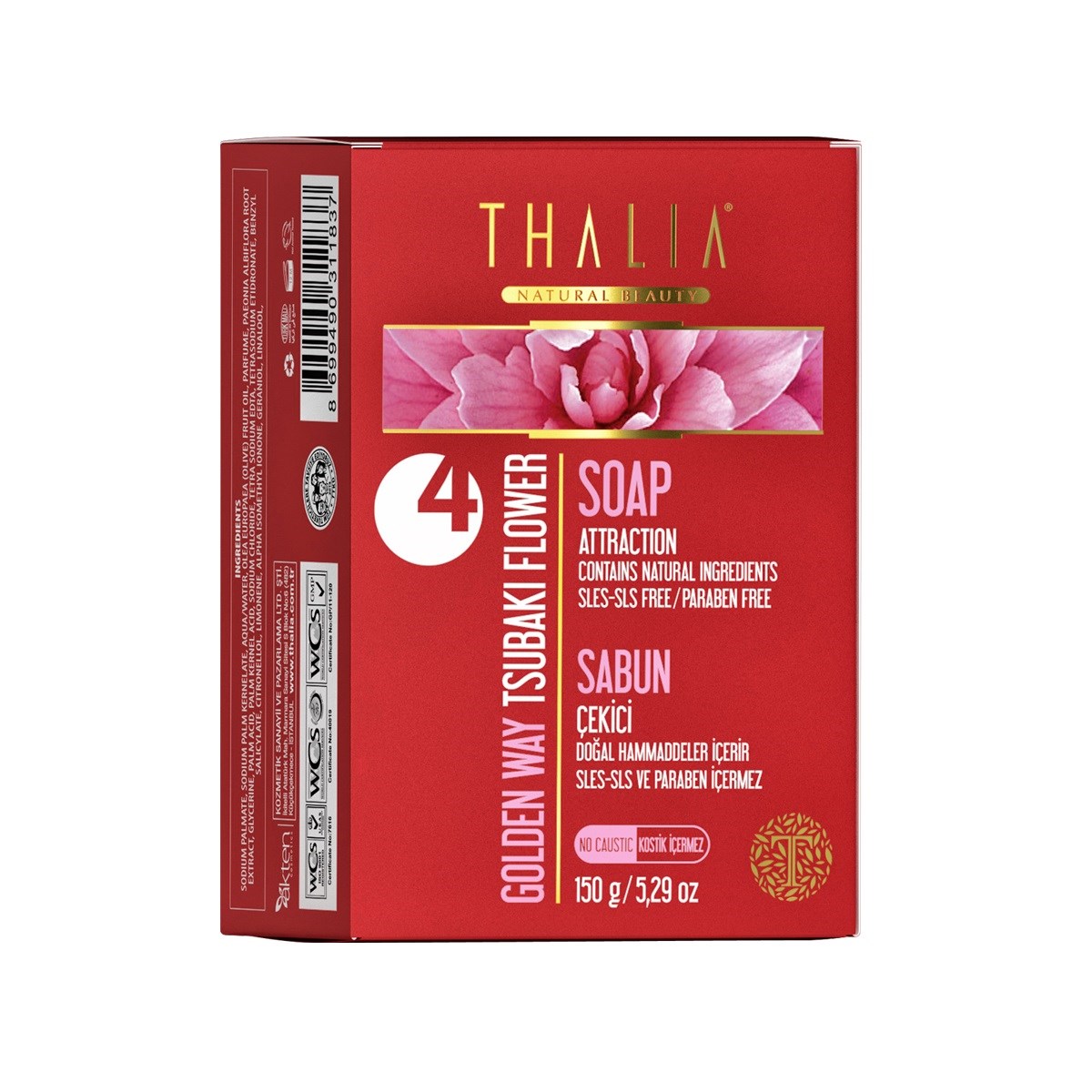 Thalia Golden Way (Japon Gülü Yağı) Katı Sabun 150 gr