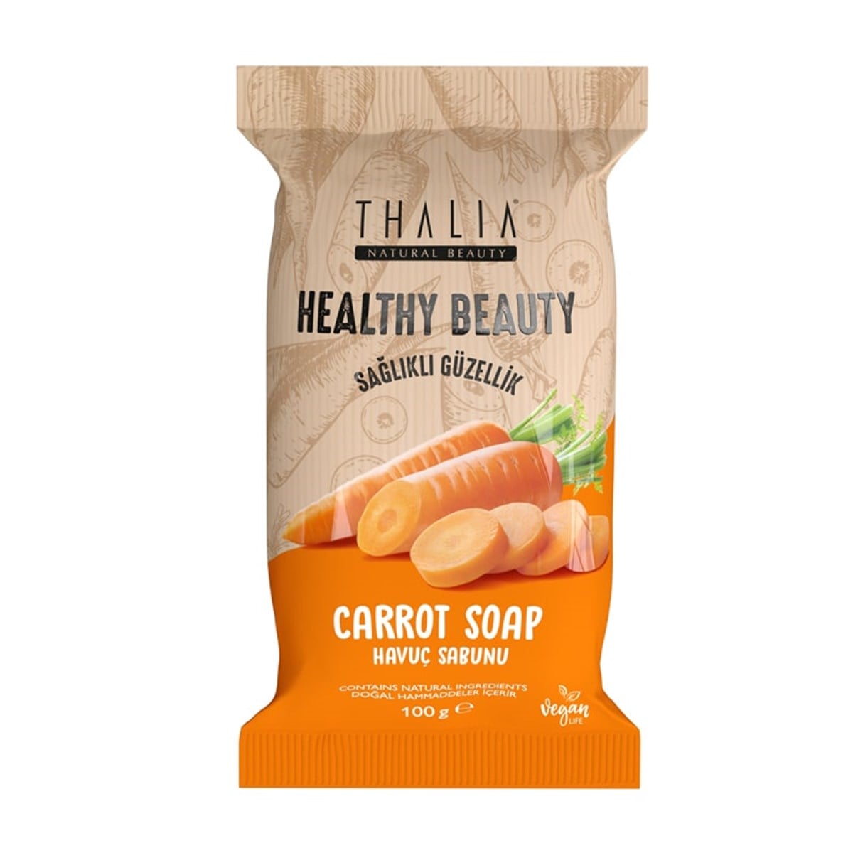 Thalia Healthy & Beauty Havuç Sabunu 100 gr