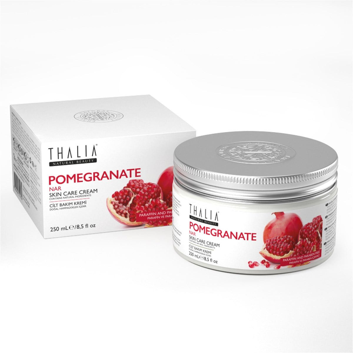 Thalia Nar Özlü Cilt Kremi 250 ml (Pomegranate Cream)