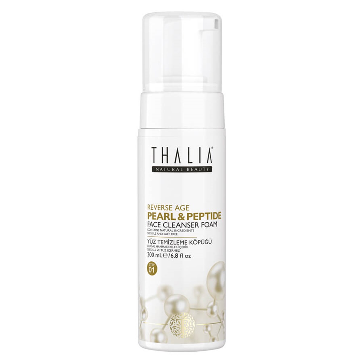 Thalia Pearl & Peptide Yüz Temizleme Köpüğü 200 ml