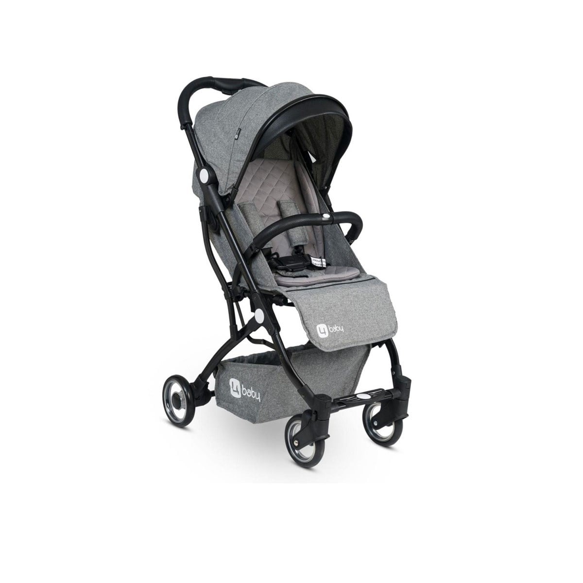 4 Baby Drone Kabin Tipi Bebek Arabası Gri