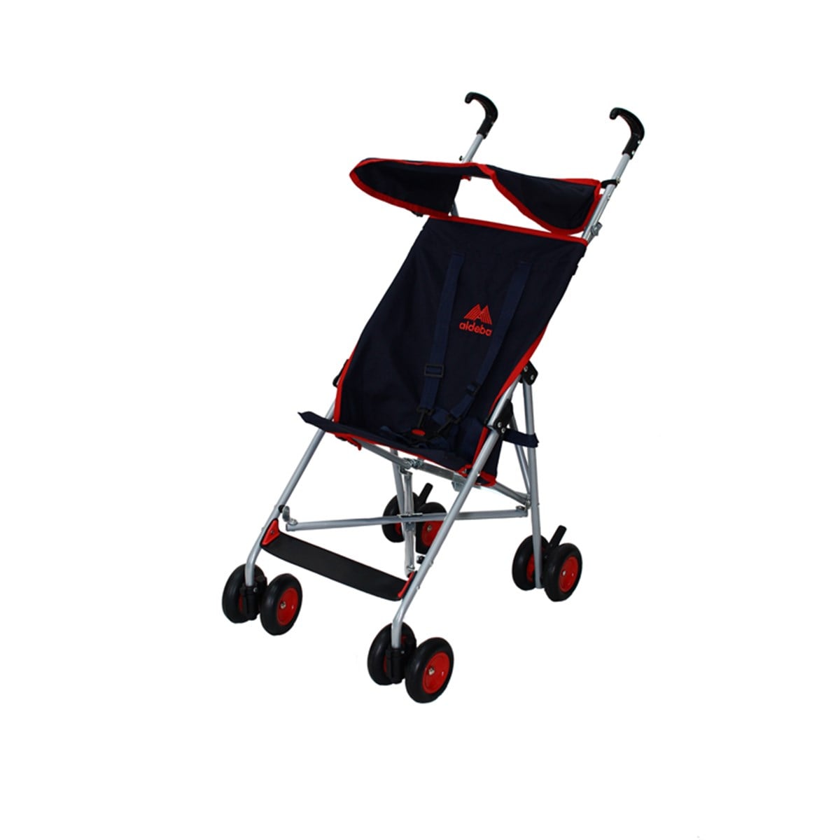 Aldeba Pratik Baston Bebek Arabası Lacivert Kırmızı 2019