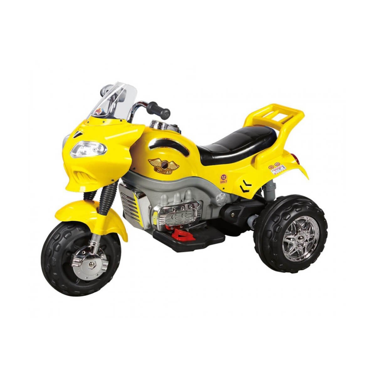 Aliş Go Way Turbo Akülü Motor 12 Volt Sarı